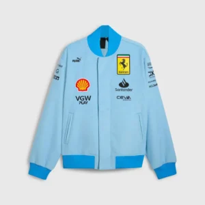 Scuderia Ferrari F1 Miami Blue Jacket