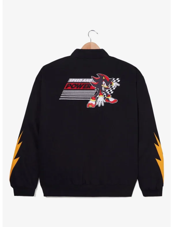 Sonic the Hedgehog Shadow Flaming Racing Jacket