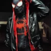 Spider Man Across The Spider-verse Miles Morales Black Jacket