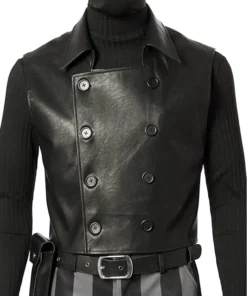 Spider-man Jayson Fitch Black Leather Vest