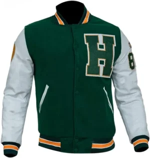 Stranger Things S04 Hawkins Green Baseball Varsity Jacket