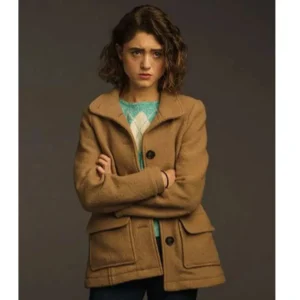 Stranger Things S03 Nancy Wheeler Brown Coat