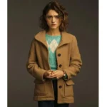 Stranger Things S03 Nancy Wheeler Brown Coat