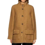 Stranger Things S03 Nancy Wheeler Brown Coat