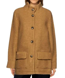 Stranger Things S03 Nancy Wheeler Brown Coat