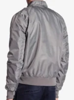 Stranger Things Steve Harrington Grey Bomber Jacket