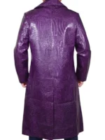 Suicide Squad Jared Leto Joker Purple Trench Coat