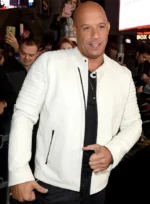 Vin Diesel White Leather Jacket