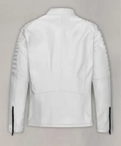 Vin Diesel White Leather Jacket