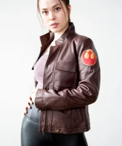 Womens Star Wars Rebel Alliance Leather Jacket