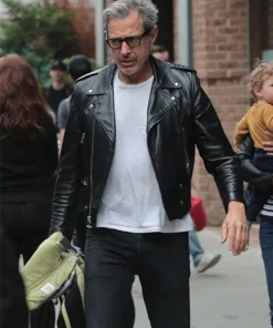 Jeff Goldblum Leather Jacket