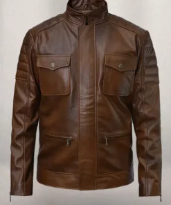Frank Grillo Boss Level Leather Jacket