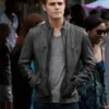 Paul Wesley Vampire Diaries Leather Jacket
