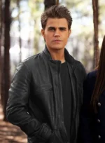 Paul Wesley Vampire Diaries Leather Jacket