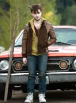 Daniel Radcliff Horns Leather Jacket