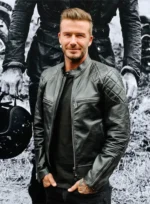 David Black Leather Jacket