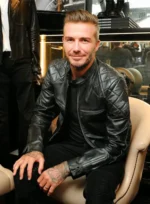 David Black Leather Jacket