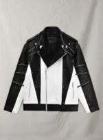 Michael Jackson B&W Leather Jacket