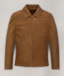 John Krasinski Suede Jacket