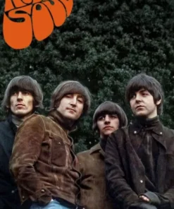 John Lennon Rubber Soul (The Beatles) Suede Jacket
