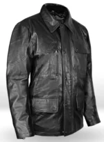 Terminator Genisys Arnold Schwarzenegger Leather Jacket