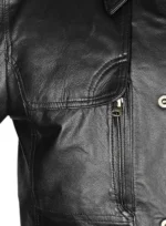 Terminator Genisys Arnold Schwarzenegger Leather Jacket