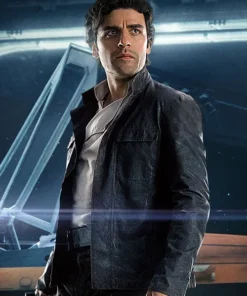 Oscar Isaac Star Wars: The Last Jedi Leather Jacket