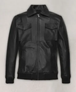 Robert Pattinson 2020 Paris Fashion Show Leather Jacket