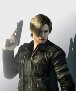 Resident Evil 6 Leon Kennedy Leather Jacket