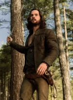 Tom Riley Da Vinci's Demons Dark Brown Leather Jacket