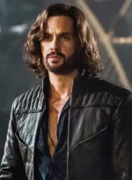 Tom Riley Da Vinci's Demons Dark Brown Leather Jacket