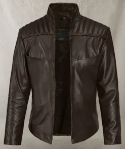 Tom Riley Da Vinci’s Demons Dark Brown Leather Jacket