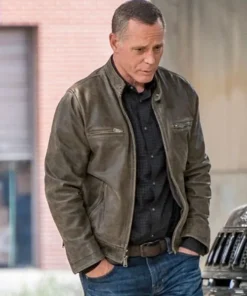 Jason Beghe Chicago PD Leather Jacket