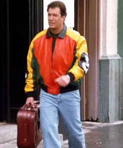 Patrick Warburton 8 Ball Leather Jacket