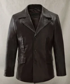 Aaron Eckhart Love Happens Leather Trench Coat