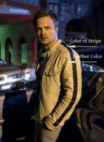 Aaron Paul Need For Speed Leather Jacket