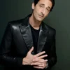 Adrien Brody Leather Blazer