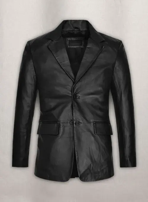 Al Pacino Leather Blazer