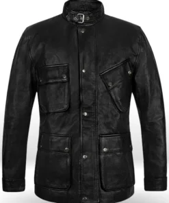 Blitz Jason Statham Leather Jacket