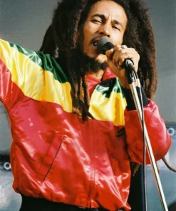 Bob Marley Leather Jacket