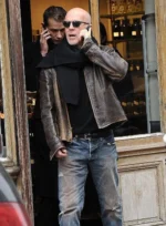 Bruce Willis Surrogates Leather Jacket