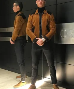 Cristiano Ronaldo Leather Jacket