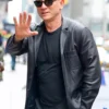 Daniel Craig Leather Blazer