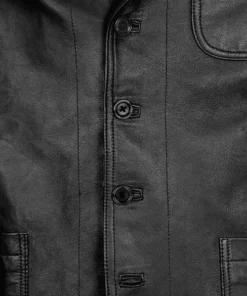Daniel Craig Leather Blazer