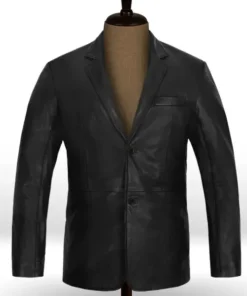 Dave Bautista Leather Blazer