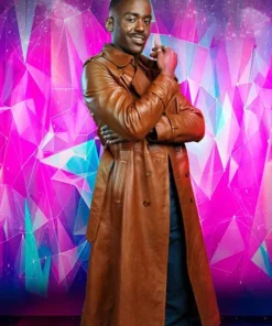 Doctor Who Fifteenth Doctor Leather Coat