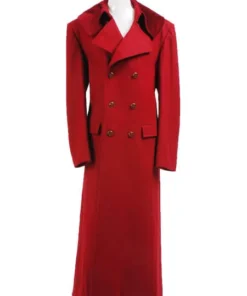 Doctor Who Fourth Doctor Maroon Trench Coat