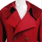 Doctor Who Fourth Doctor Maroon Trench Coat