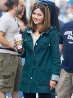 Doctor Who Jenna Coleman Green Coat