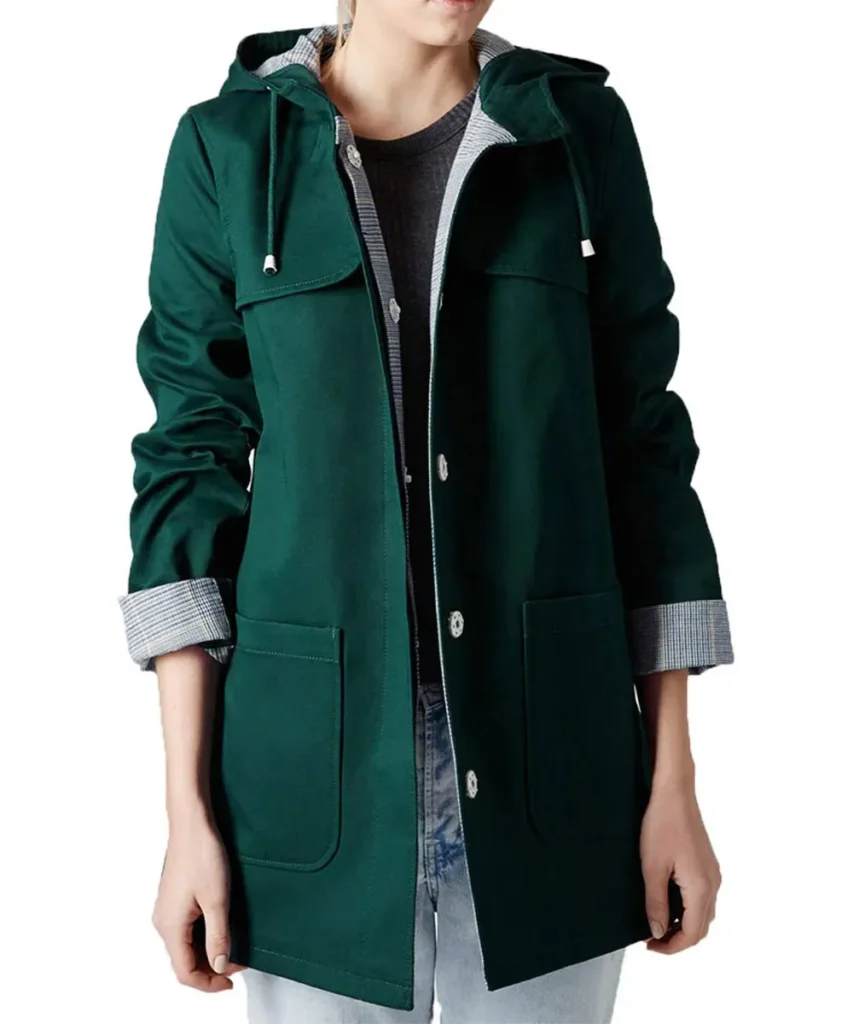 Doctor Who Jenna Coleman Green Coat